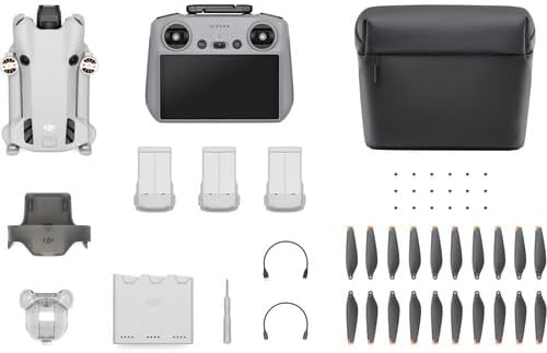 DJI Mini 4 Pro Fly More Combo – 4K HDR Camera Drone with RC 2 Controller
