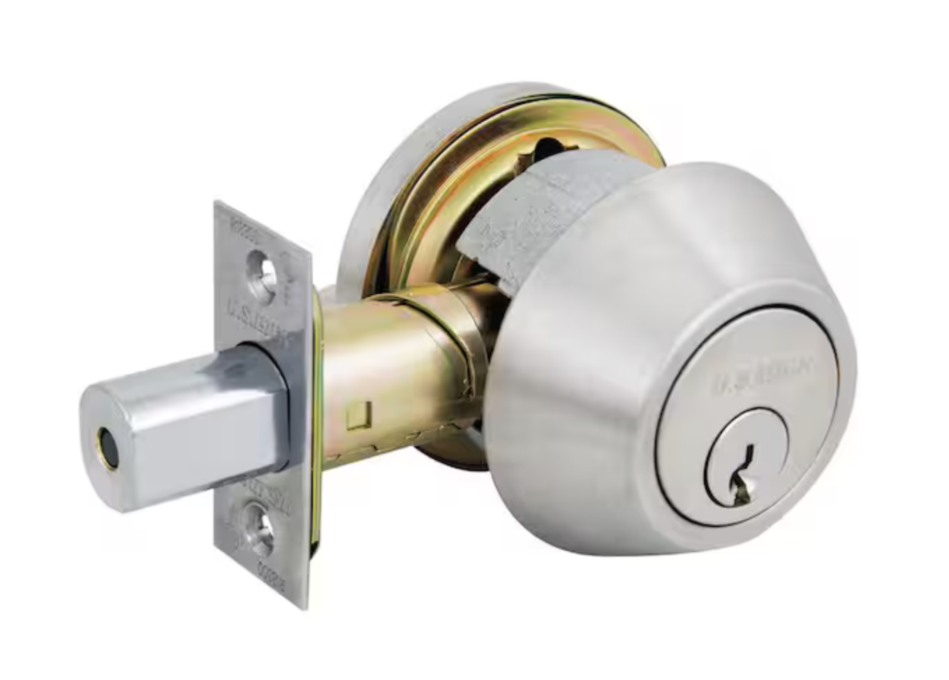 US Lock 1600 Series Grade 2 Single Cylinder Deadbolt