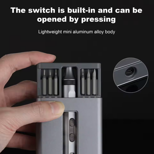 51-in-1 Precision Electric Screwdriver Set – Cordless Magnetic Repair Tool Kit with Phillips, Torx & Precision Bits