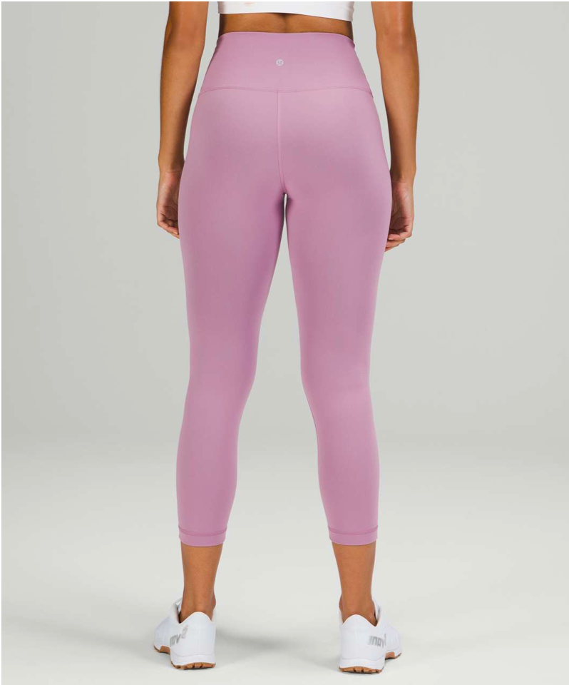 Lululemon Wunder Train High-Rise Crop 23" Size 14