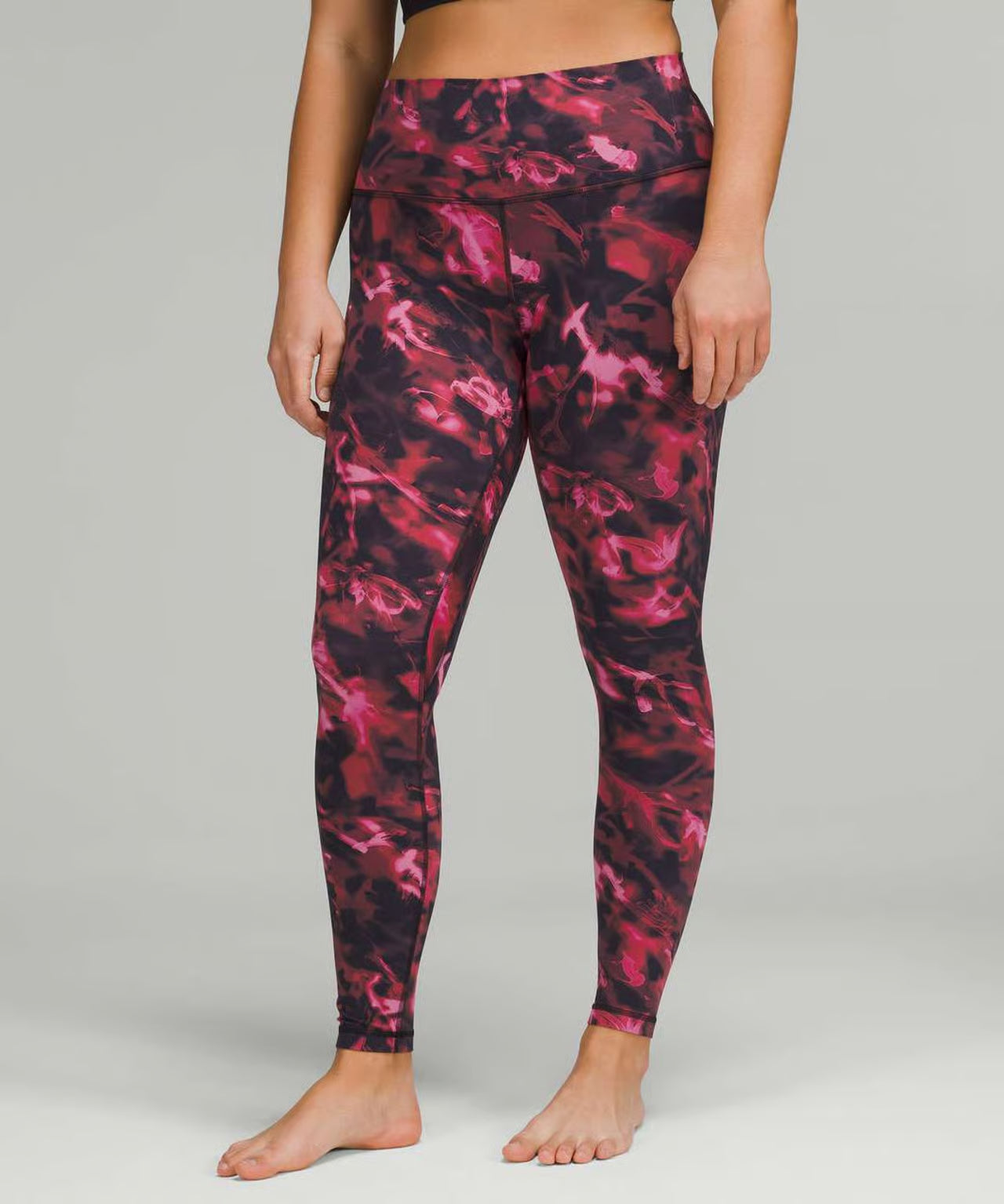 Lululemon Align High-Rise Pant 28” Intensity Pink Blossom Multi Size 0