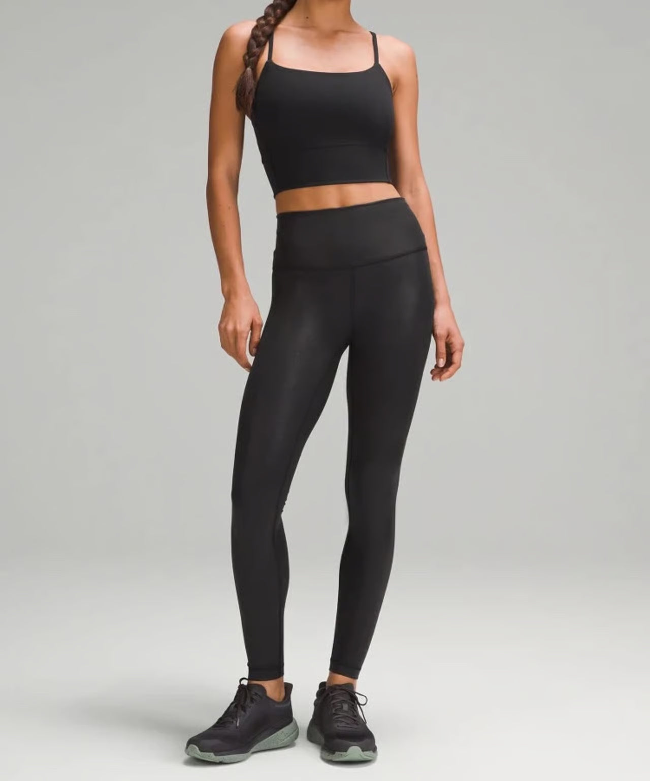Lululemon Wunder Train High-Rise Tight Radiate Foil Print Black Size 0