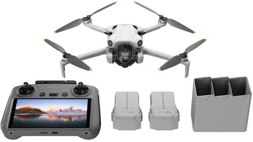 DJI Mini 4 Pro Fly More Combo – 4K HDR Camera Drone with RC 2 Controller