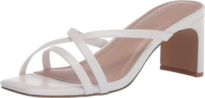The Drop Women’s Amelie Strappy Square Toe Heeled Sandals