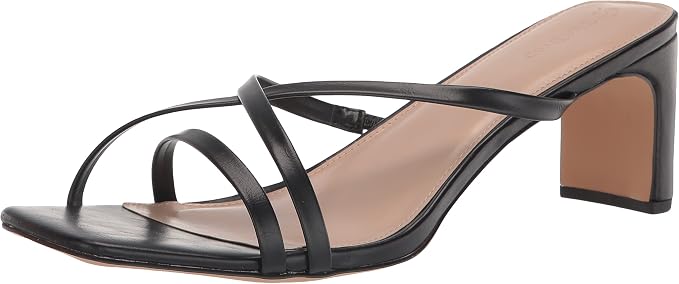 The Drop Women’s Amelie Strappy Square Toe Heeled Sandals