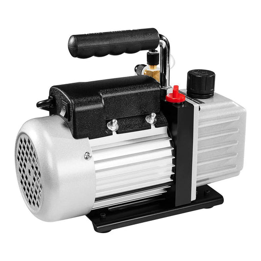 Pittsburgh Automotive 2.5 CFM Vacuum Pump – Open Box / Oil Bottle Leaked in Packaging