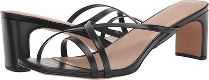 The Drop Women’s Amelie Strappy Square Toe Heeled Sandals