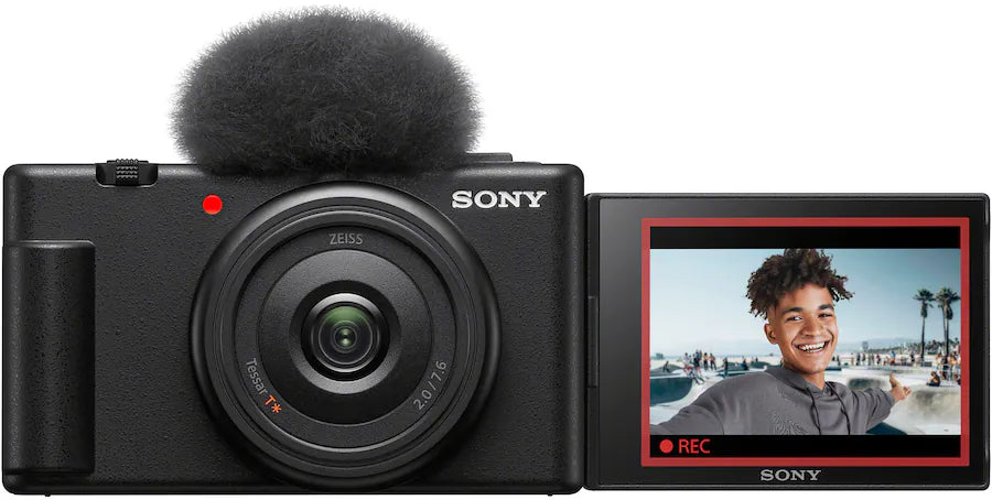 Sony ZV-1F Vlog Camera for Content Creators & Vloggers – Black – Brand New