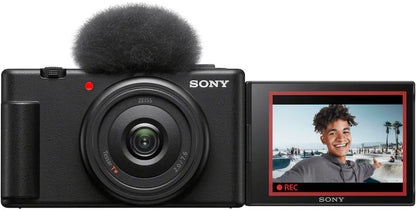 Sony ZV-1F Vlog Camera for Content Creators & Vloggers – Black – Brand New