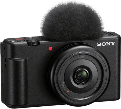 Sony ZV-1F Vlog Camera for Content Creators & Vloggers – Black – Brand New