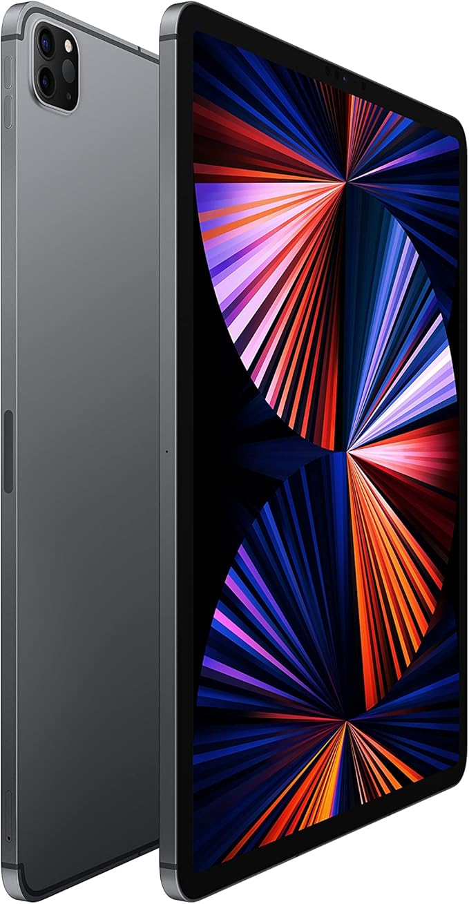 Apple iPad Pro 12.9-inch (2021) Wi-Fi + Cellular 256GB – Space Gray – Amazon Renewed Premium