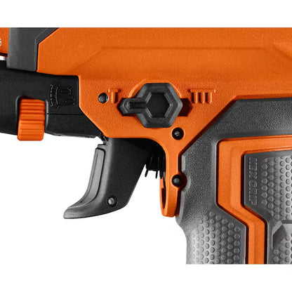 RIDGID Pneumatic 18-Gauge 2-1/8 in. Brad Nailer with CLEAN DRIVE Technology & Tool Bag
