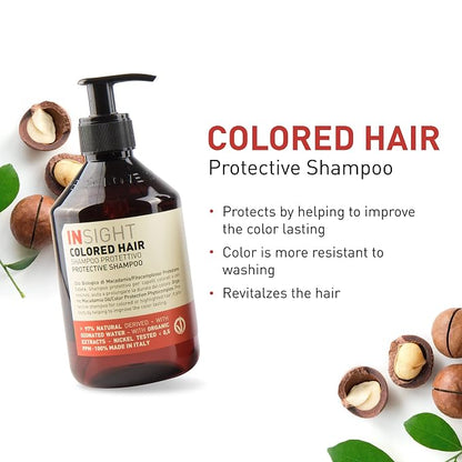 INSIGHT Colored Hair Protective Shampoo 13.5 oz – Color Protection Shampoo Made in Italy