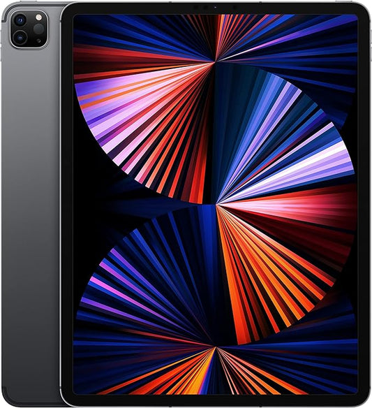 Apple iPad Pro 12.9-inch (2021) Wi-Fi + Cellular 256GB – Space Gray – Amazon Renewed Premium