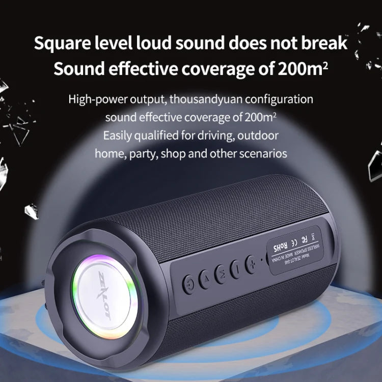 Zealot S46 TWS Portable Wireless Bluetooth Speaker