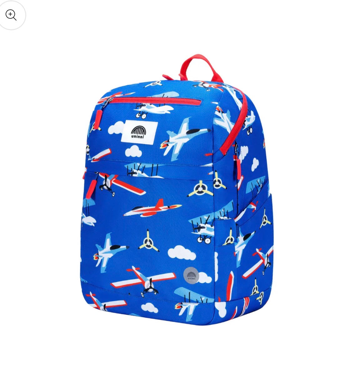 Uninni Kids Bailey Backpack Airplane 15” Laptop Padded School Bag