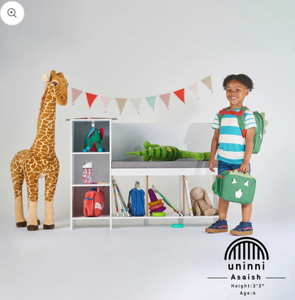 Uninni Toddler Lunch Bag - Dinosaur | Insulated Kids Lunch Tote for School & Daycare