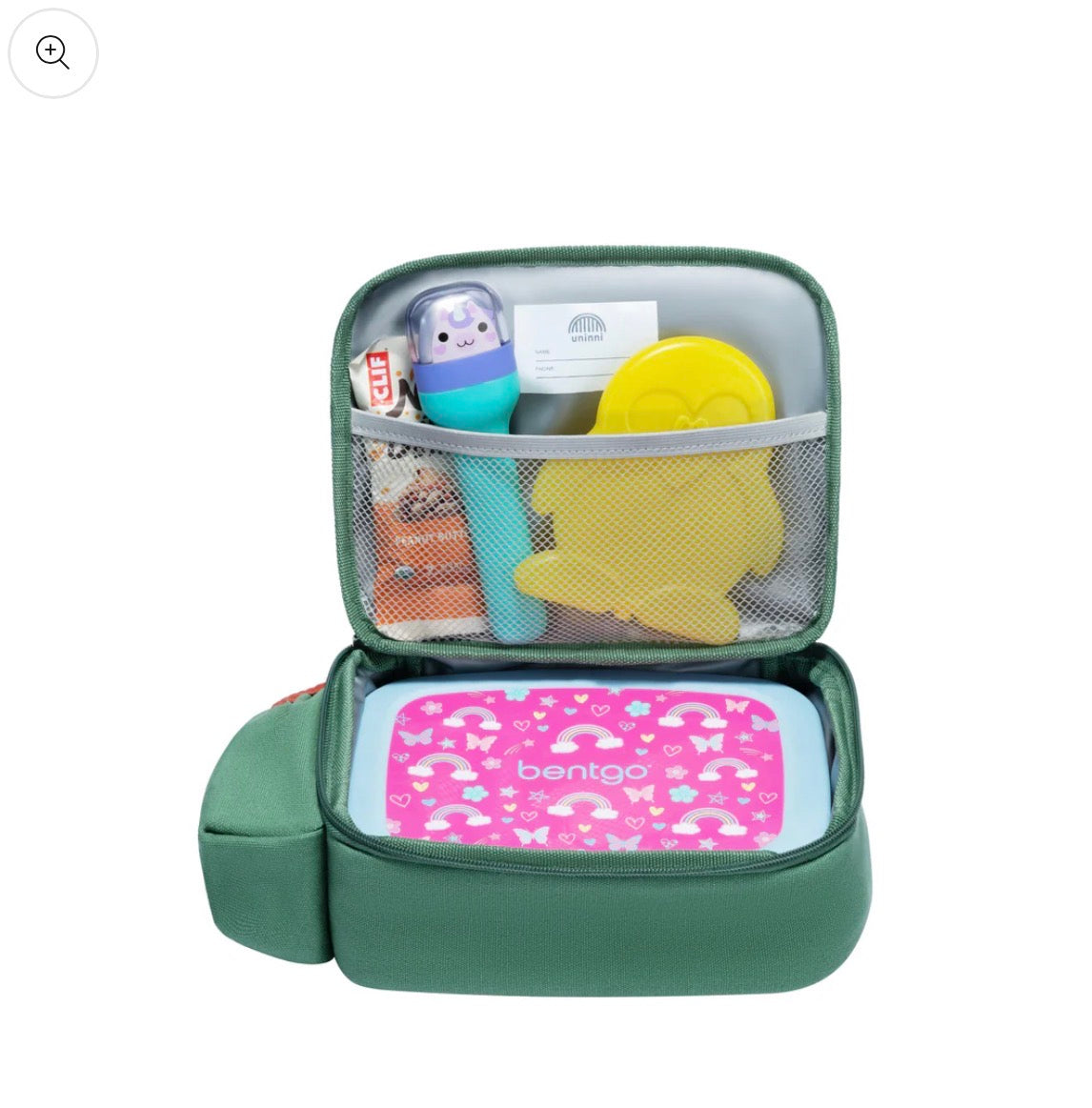 Uninni Toddler Lunch Bag - Dinosaur | Insulated Kids Lunch Tote for School & Daycare