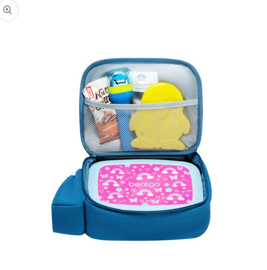 Uninni Toddler Lunch Bag - Shark | Insulated Kids Lunch Tote for School & Daycare