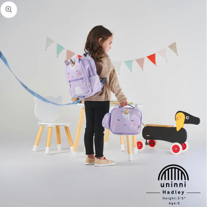 Uninni Toddler Lunch Bag - Unicorn | Insulated Kids Lunch Tote for School & Daycare