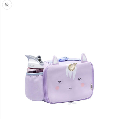 Uninni Toddler Lunch Bag - Unicorn | Insulated Kids Lunch Tote for School & Daycare