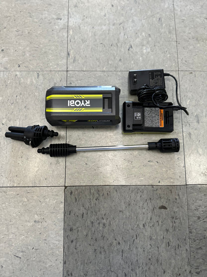 RYOBI ONE+ HP 18V Brushless EZClean 600 PSI Cordless Power Cleaner Kit w/ 4.0Ah Battery & Charger – New Open Box