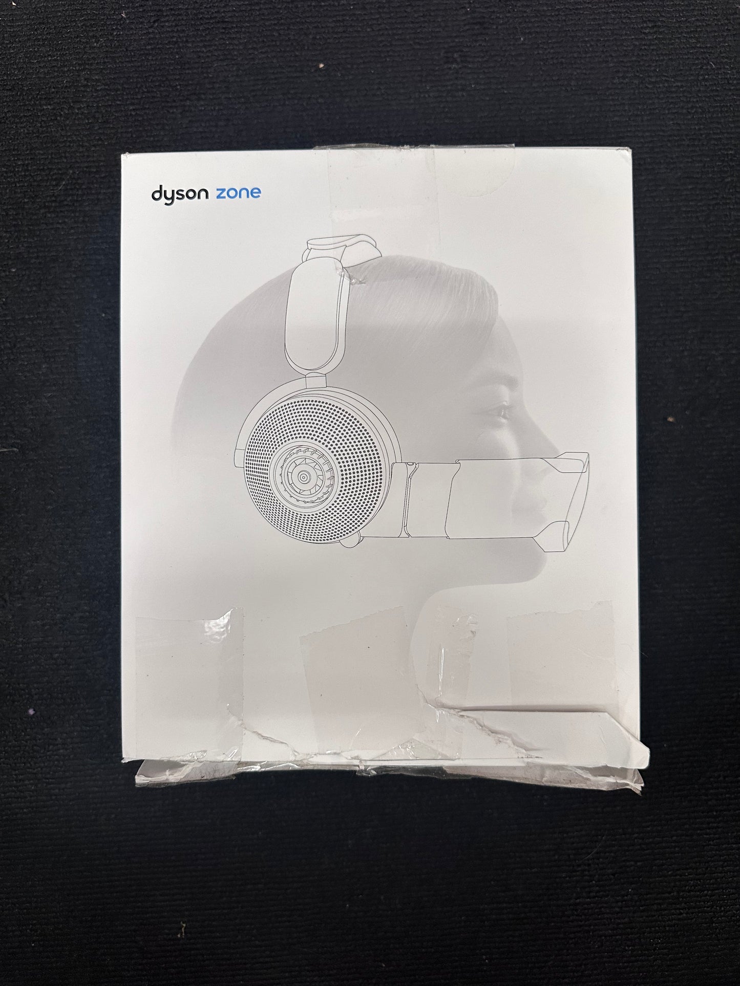 Dyson Zone Noise Cancelling Headphones with Air Purification Visor – Open Box