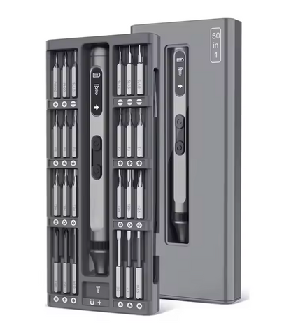 51-in-1 Precision Electric Screwdriver Set – Cordless Magnetic Repair Tool Kit with Phillips, Torx & Precision Bits
