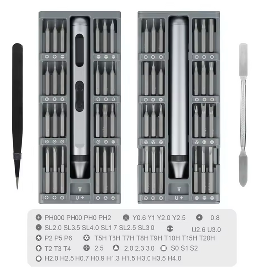 51-in-1 Precision Electric Screwdriver Set – Cordless Magnetic Repair Tool Kit with Phillips, Torx & Precision Bits