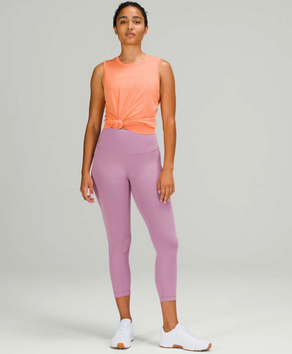 Lululemon Wunder Train High-Rise Crop 23" Size 14