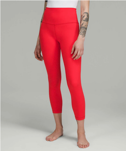 Lululemon Align High-Rise Pant 25" Love Red Size 14