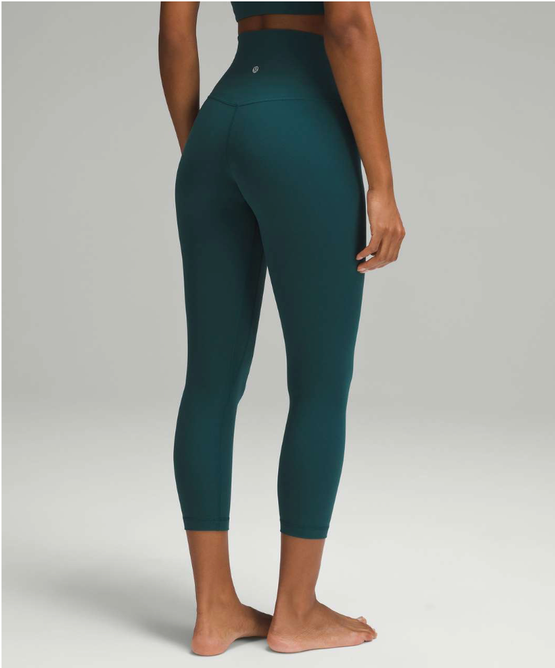 Lululemon Align High-Rise Crop 23" Storm Teal Size 14