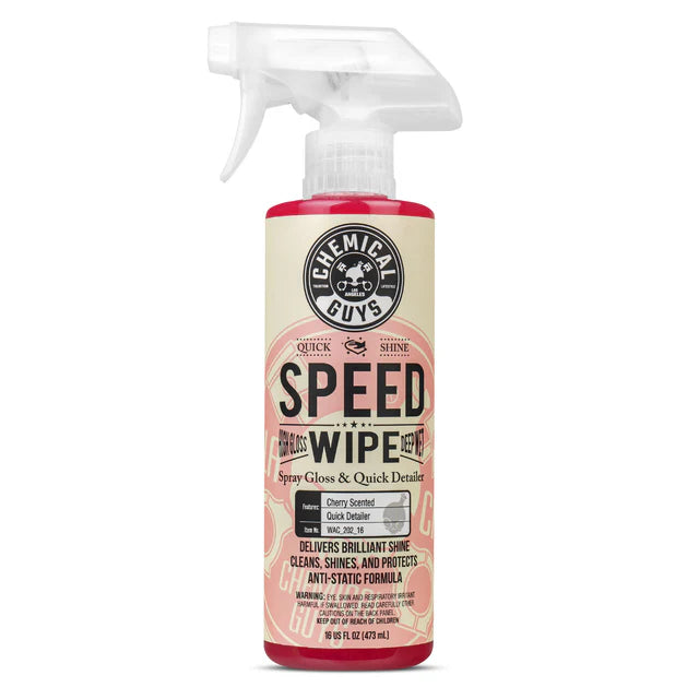 Chemical Guys Speed Wipe Quick Detailer Spray – 16 oz