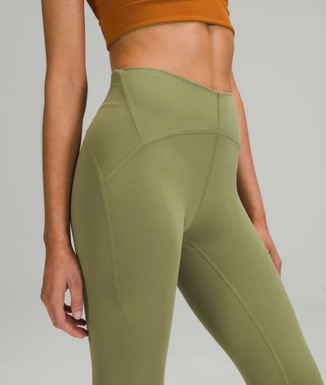 NWT Lululemon Instill High-Rise Tight 25” Green Foliage Size 0
