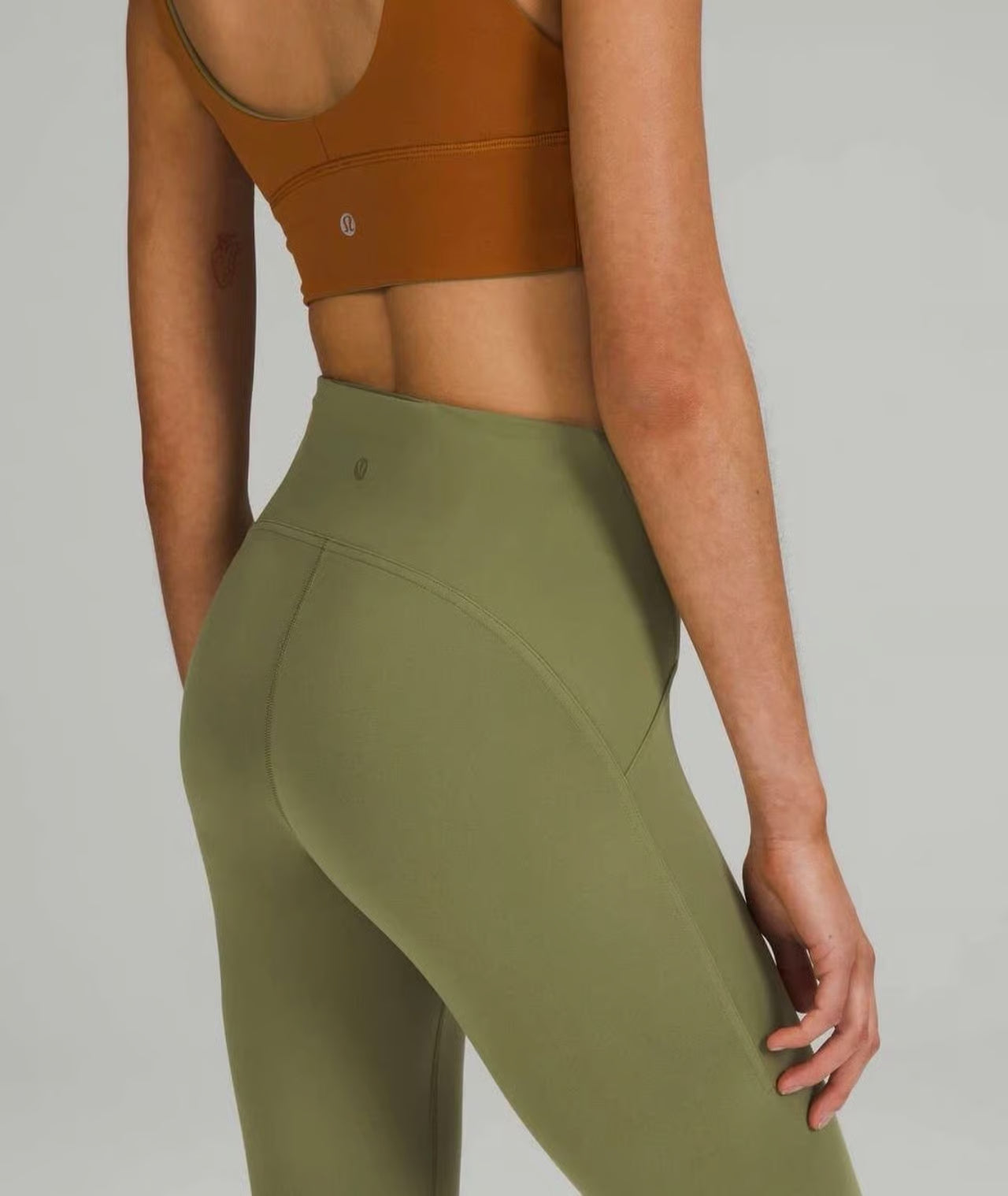 NWT Lululemon Instill High-Rise Tight 25” Green Foliage Size 0