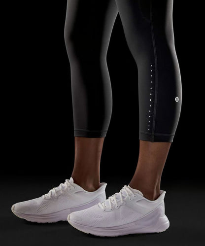 Lululemon Swift Speed High-Rise Crop 21” leggings in gray, size 20