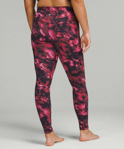 Lululemon Align High-Rise Pant 28” Intensity Pink Blossom Multi Size 0