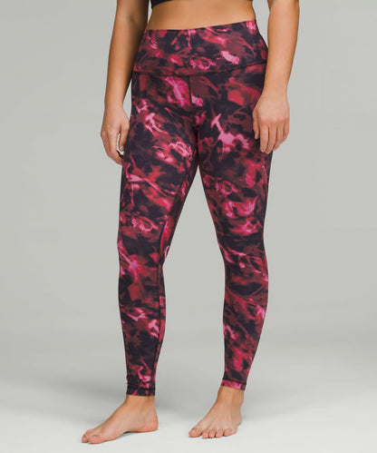 Lululemon Align High-Rise Pant 28” Intensity Pink Blossom Multi Size 0