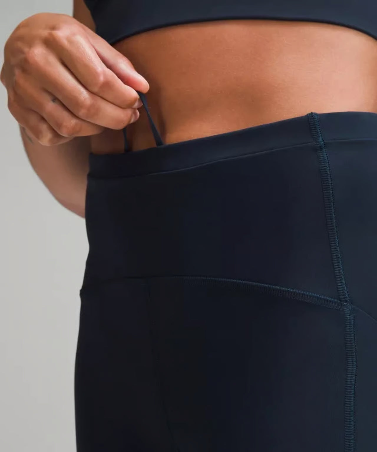 Lululemon Swift Speed High-Rise Crop 21” True Navy Size 20 Leggings