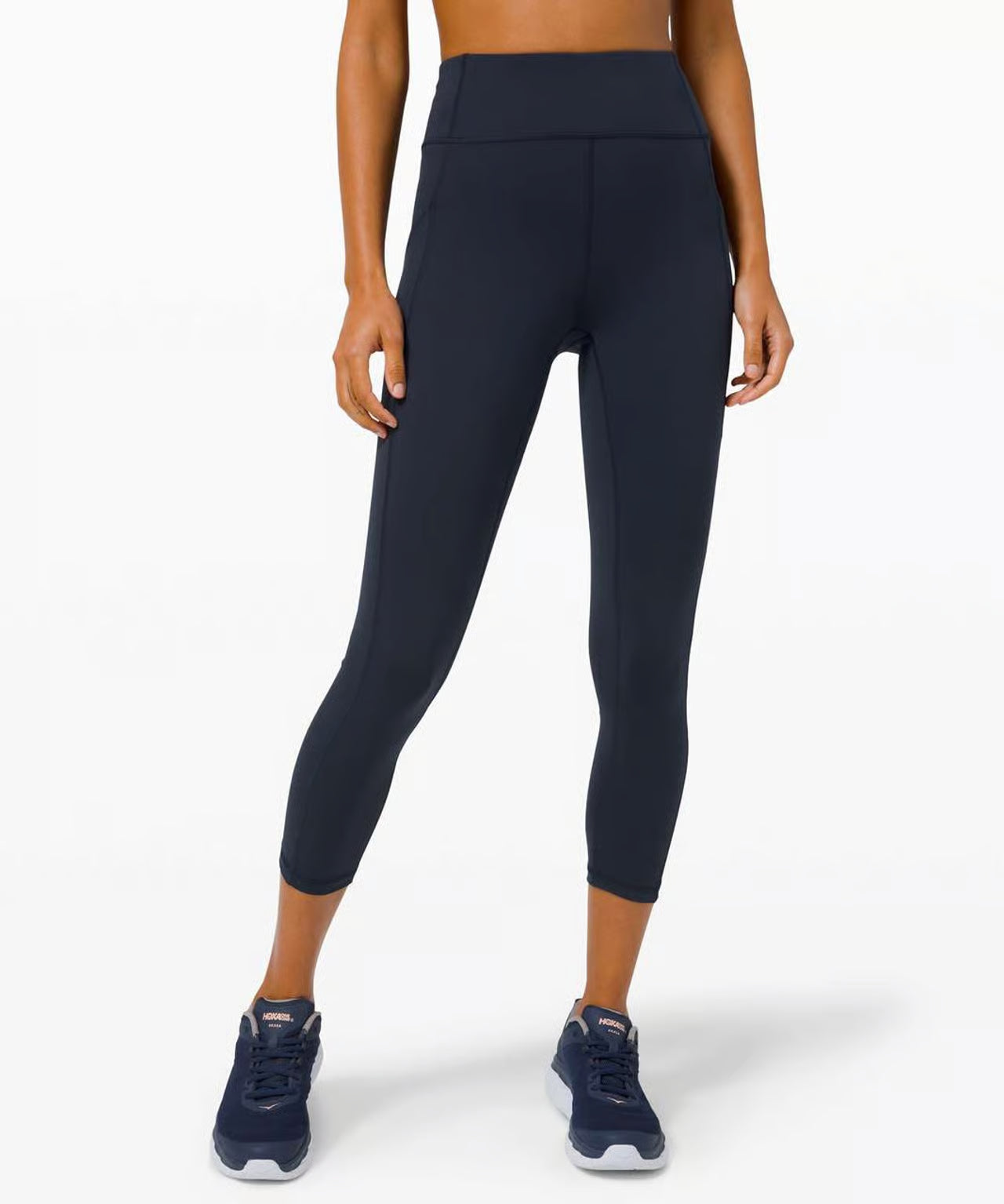 Lululemon Invigorate HR Crop 23” True Navy Women’s Leggings Size 20