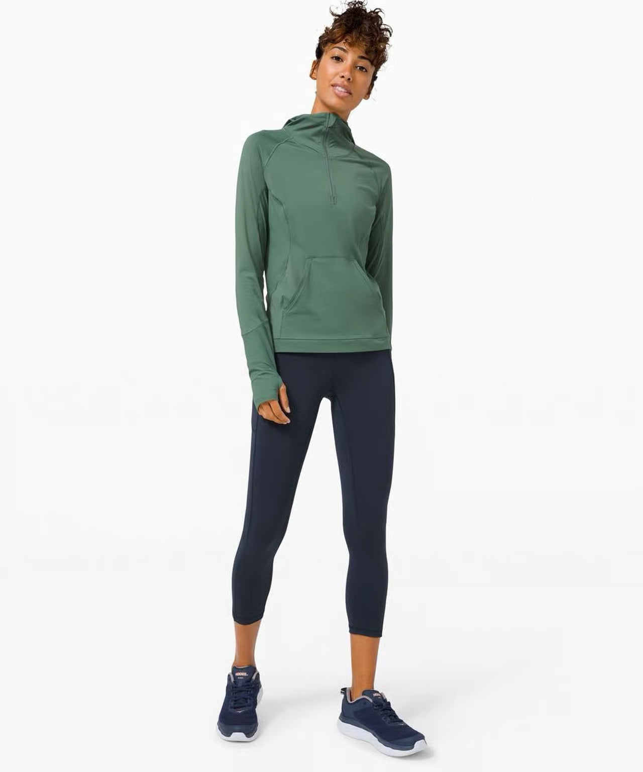Lululemon Invigorate HR Crop 23” True Navy Women’s Leggings Size 20