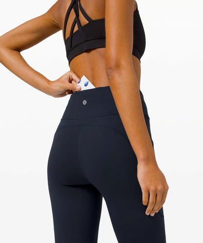 Lululemon Invigorate HR Crop 23” True Navy Women’s Leggings Size 20