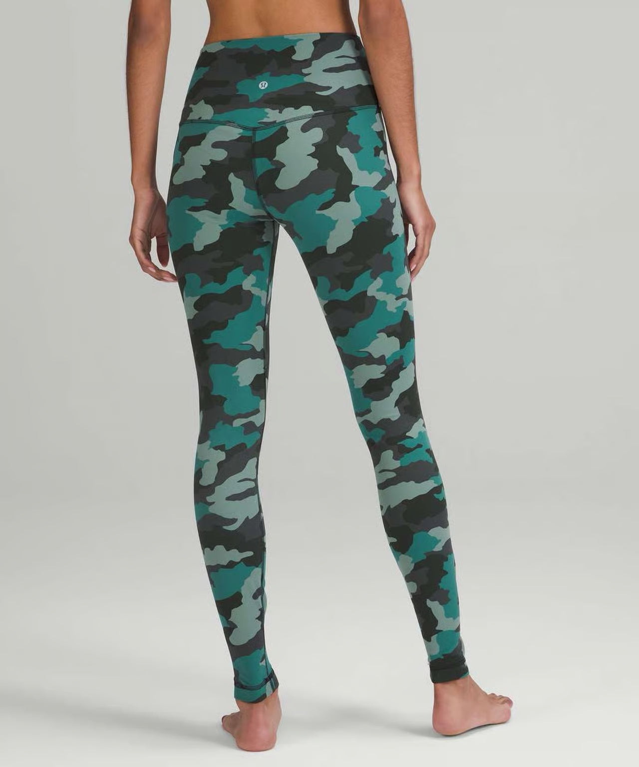 Lululemon Align High-Rise Pant 28” Size 14 Heritage 365 Camo Tidewater Teal Mult