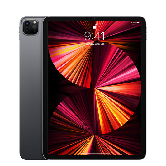 Apple iPad Pro 12.9-inch (2021) Wi-Fi + Cellular 256GB – Space Gray – Amazon Renewed Premium